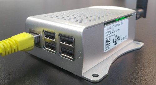 PoE enabled Raspberry Pi 3B+ based LoRaWAN® Gateway